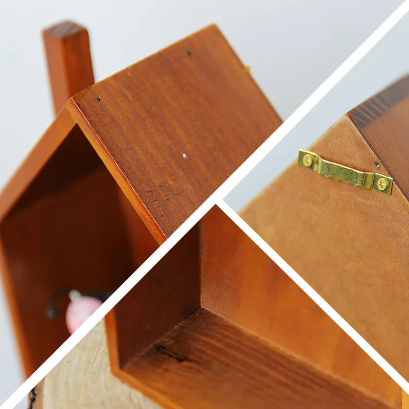 Estantería Decorativa de Pared | Casita de Madera para el Hogar