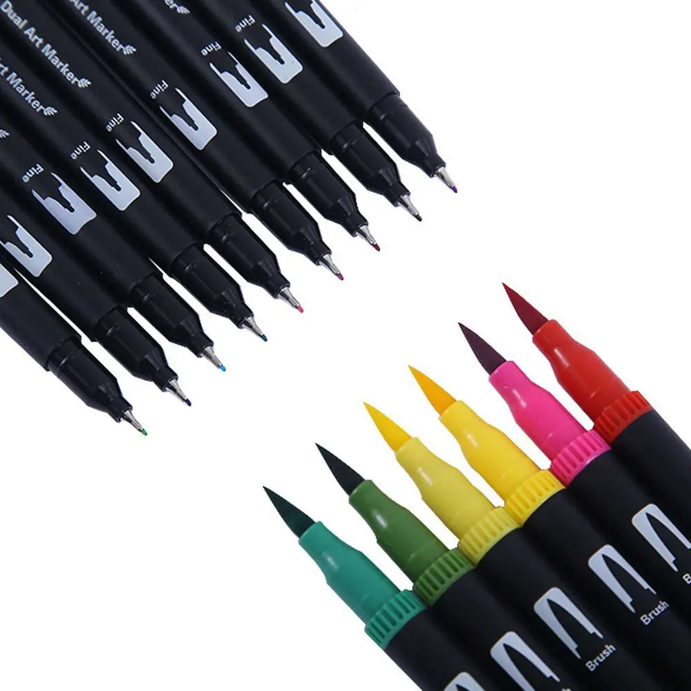 Set Rotuladores de Acuarela Doble Punta | 12 a 120 Colores