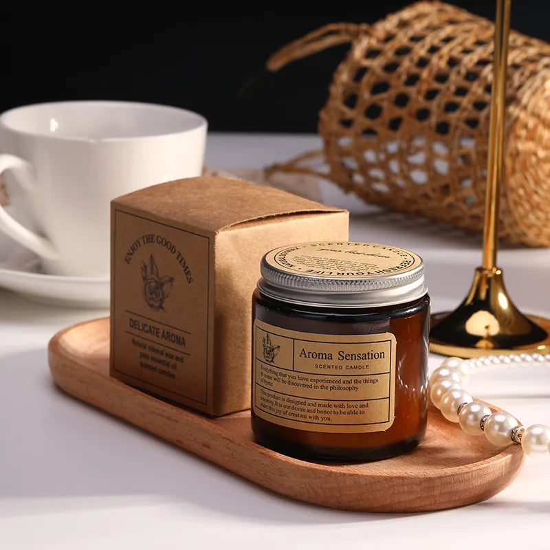 Vela Aromática de Soja en Vaso | Varios Aromas | Decoración Hogar