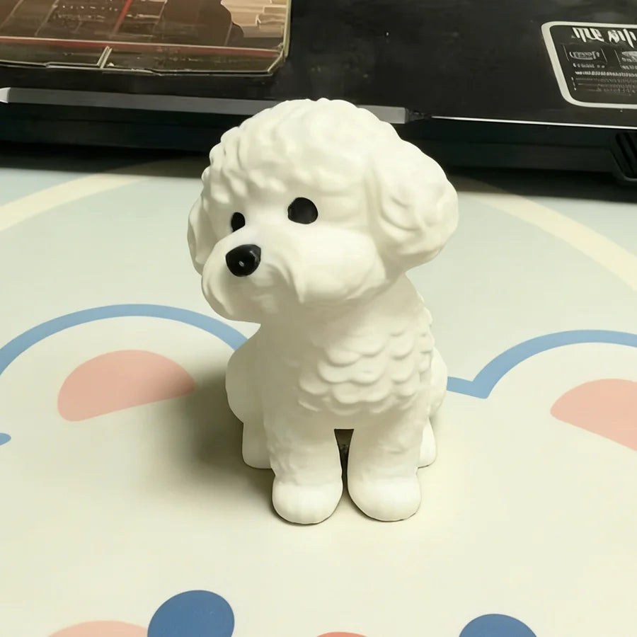 Figura Decorativa Perrito | Miniaturas para Escritorio y Hogar