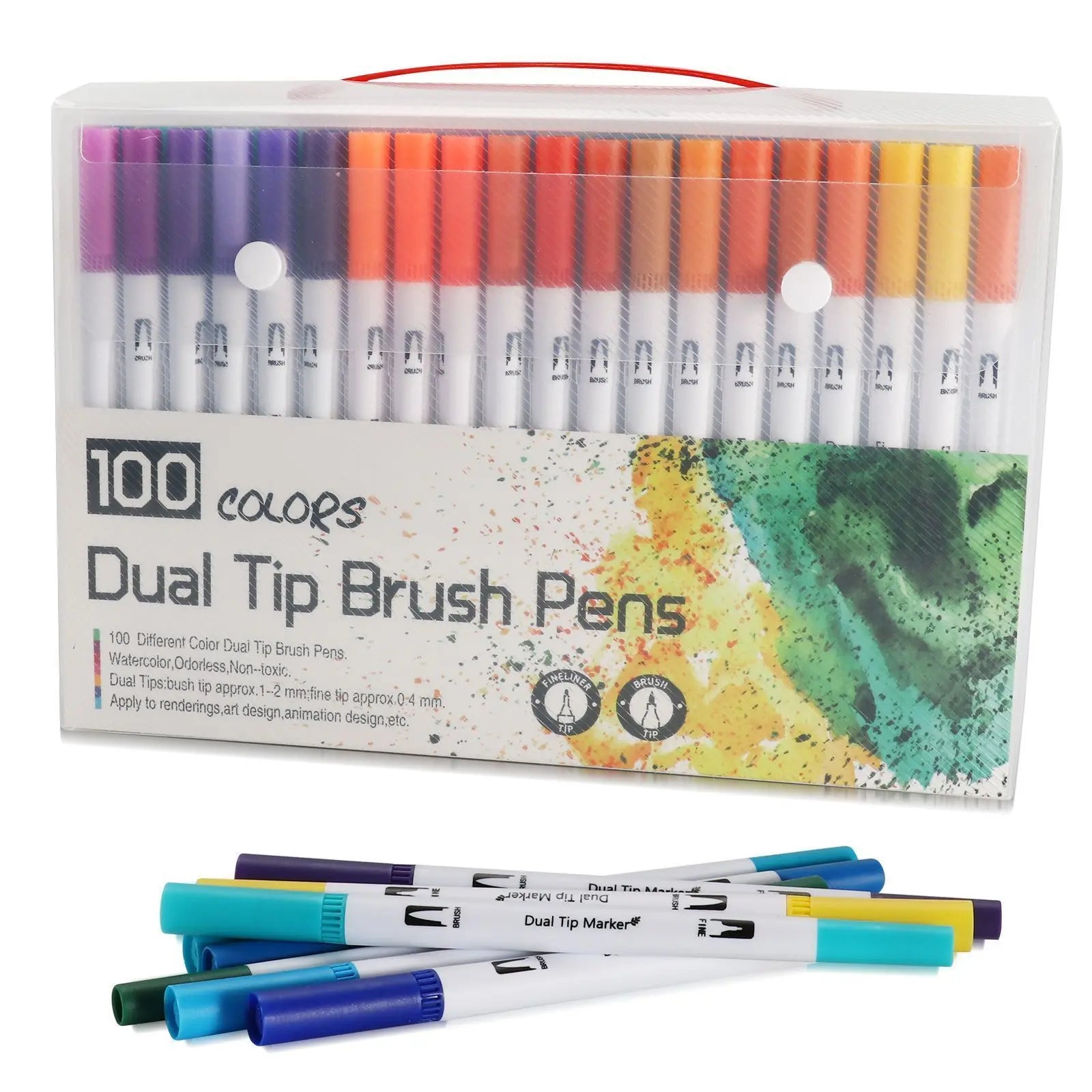 Set Rotuladores de Acuarela Doble Punta | 12 a 120 Colores