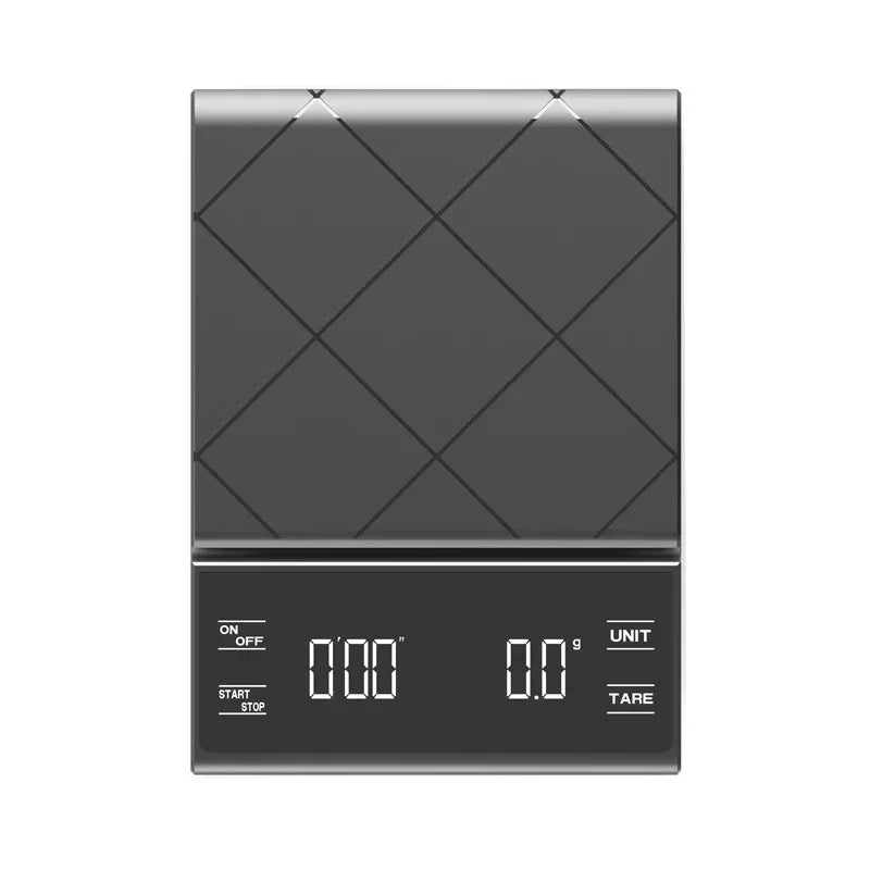 Báscula de Cocina Digital de Precisión 3kg | LCD con Temporizador