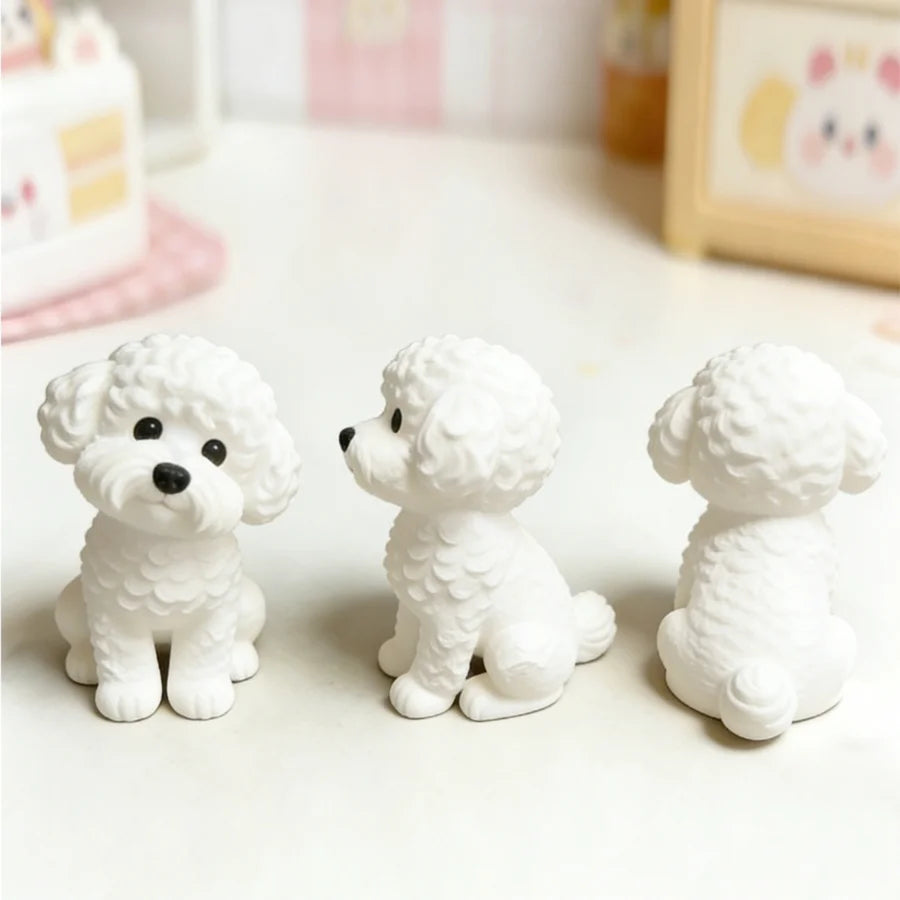Figura Decorativa Perrito | Miniaturas para Escritorio y Hogar