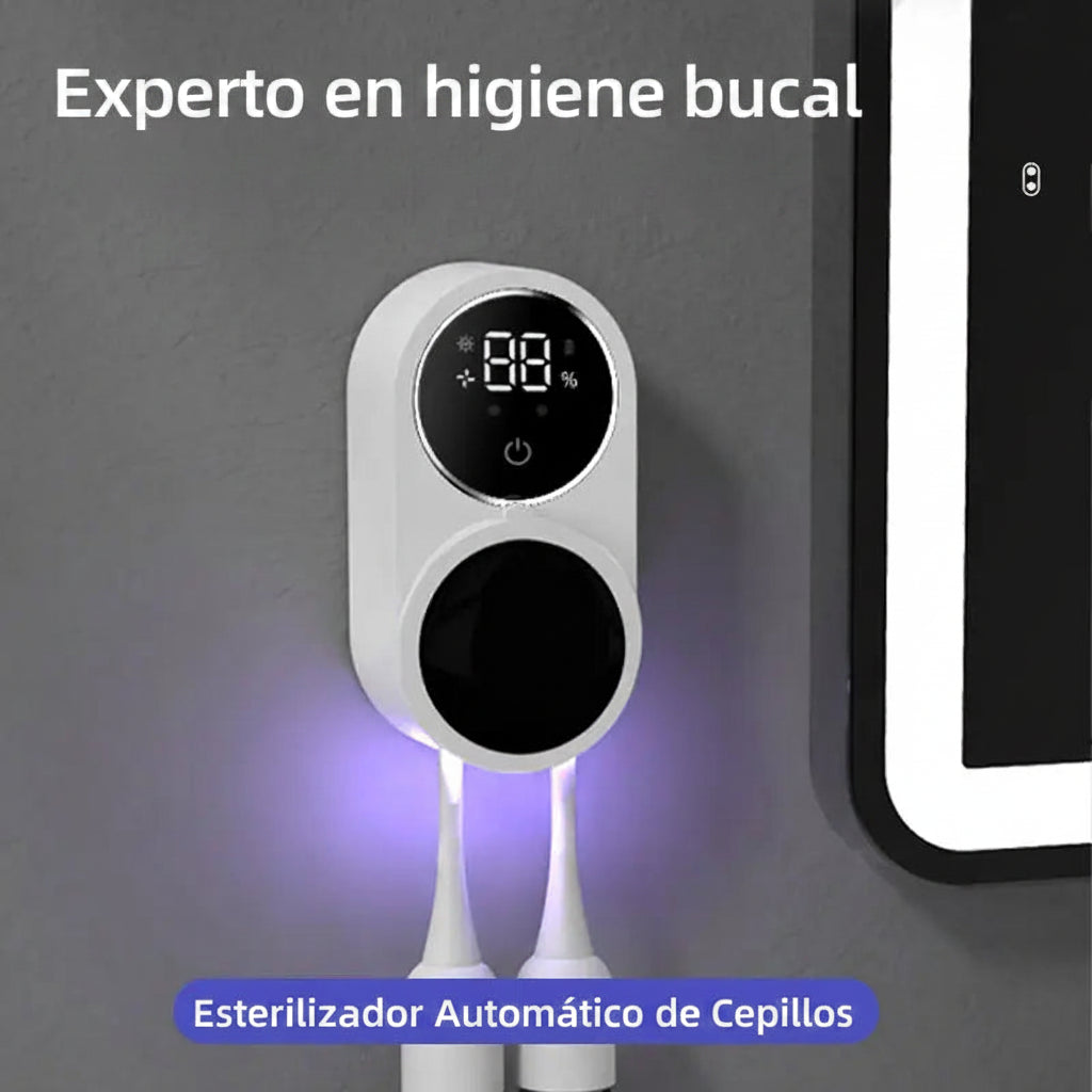 Esterilizador UV de Cepillo de Dientes Portátil | Recargable por USB