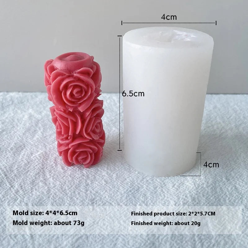 Molde de Silicona para Velas 3D | DIY San Valentín y Decoración