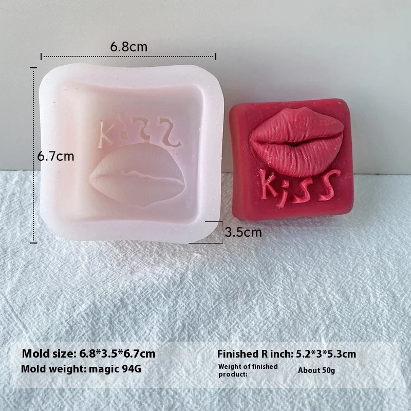 Molde de Silicona para Velas 3D | DIY San Valentín y Decoración