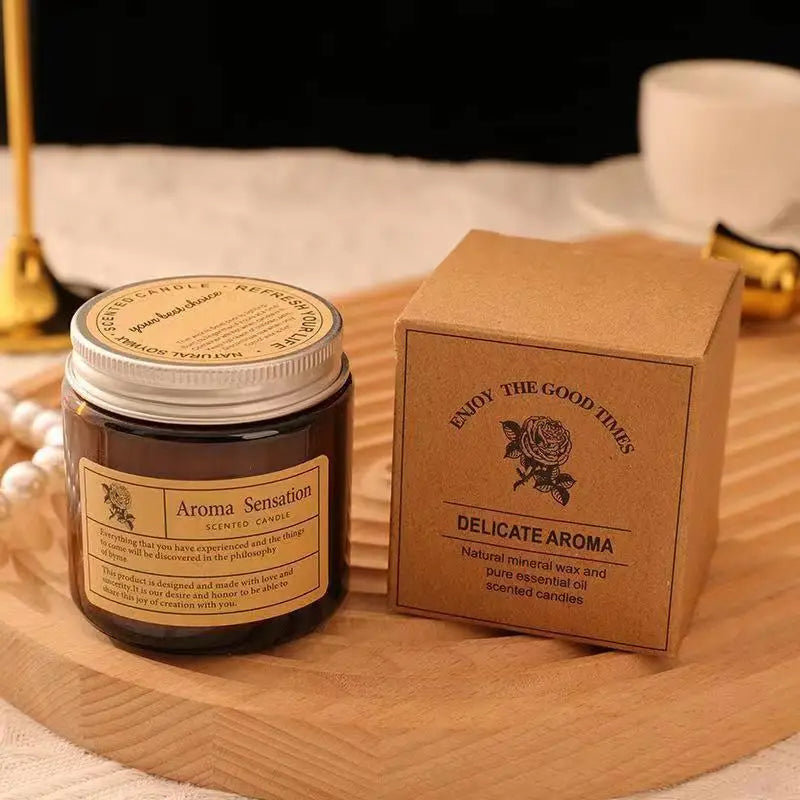Vela Aromática de Soja en Vaso | Varios Aromas | Decoración Hogar