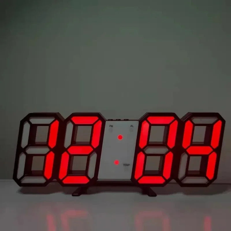Reloj de Pared Digital LED | Decoración Salón y Dormitorio