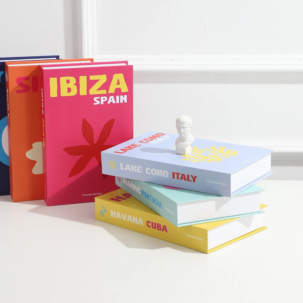 Libros Decorativos de Colores | Decoración Mesa y Estantería