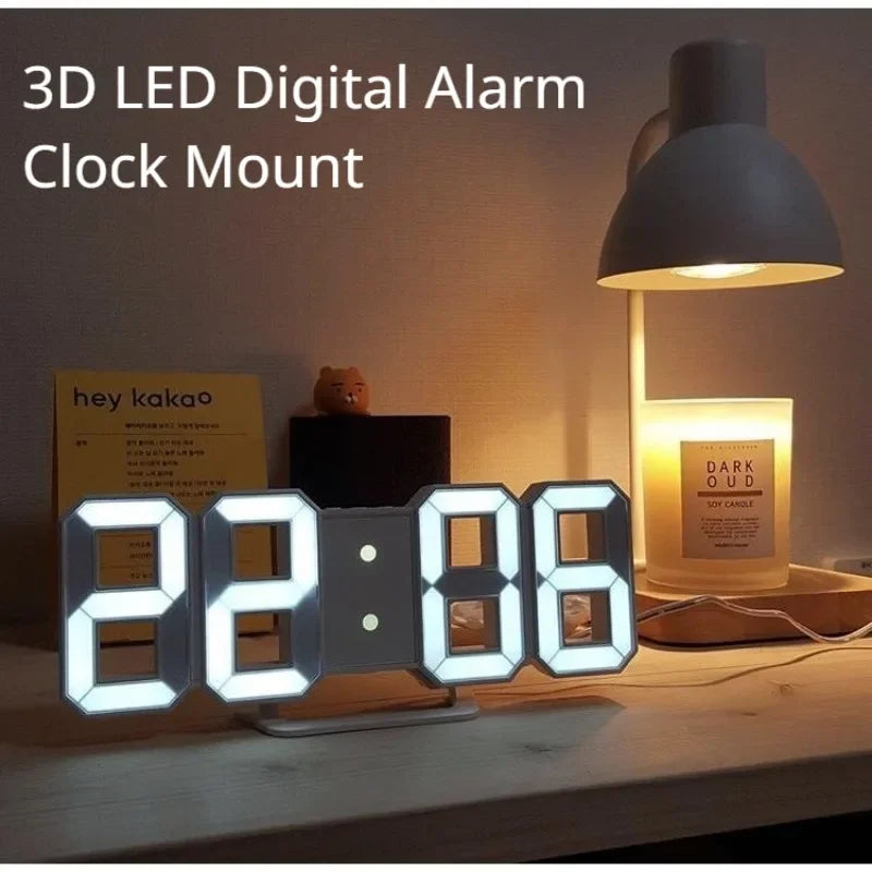 Reloj de Pared Digital LED | Decoración Salón y Dormitorio