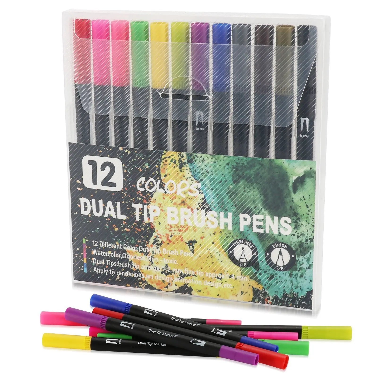 Set Rotuladores de Acuarela Doble Punta | 12 a 120 Colores