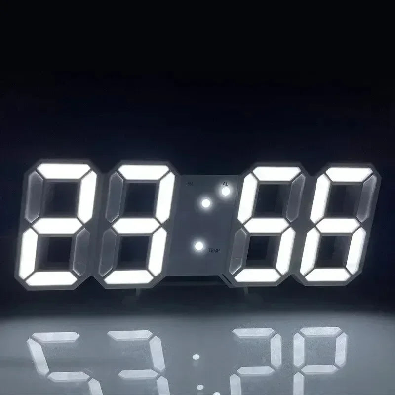 Reloj de Pared Digital LED | Decoración Salón y Dormitorio