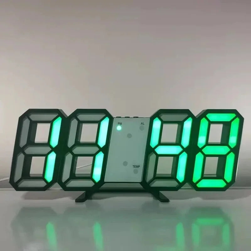 Reloj de Pared Digital LED | Decoración Salón y Dormitorio