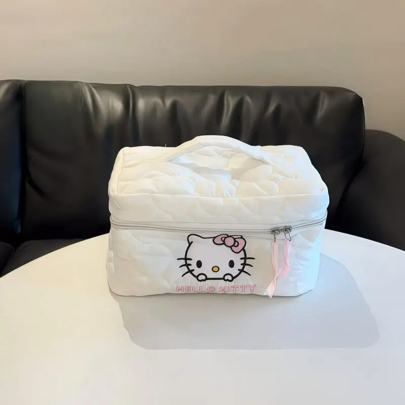 Neceser Kitty Kawaii | Bolsa Cosmética Grande para Mujer