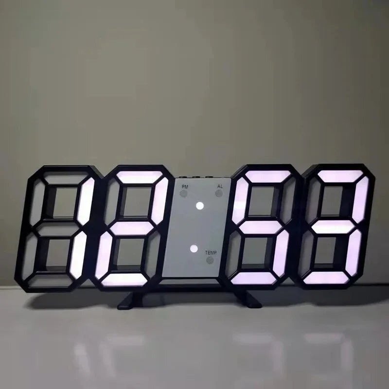 Reloj de Pared Digital LED | Decoración Salón y Dormitorio