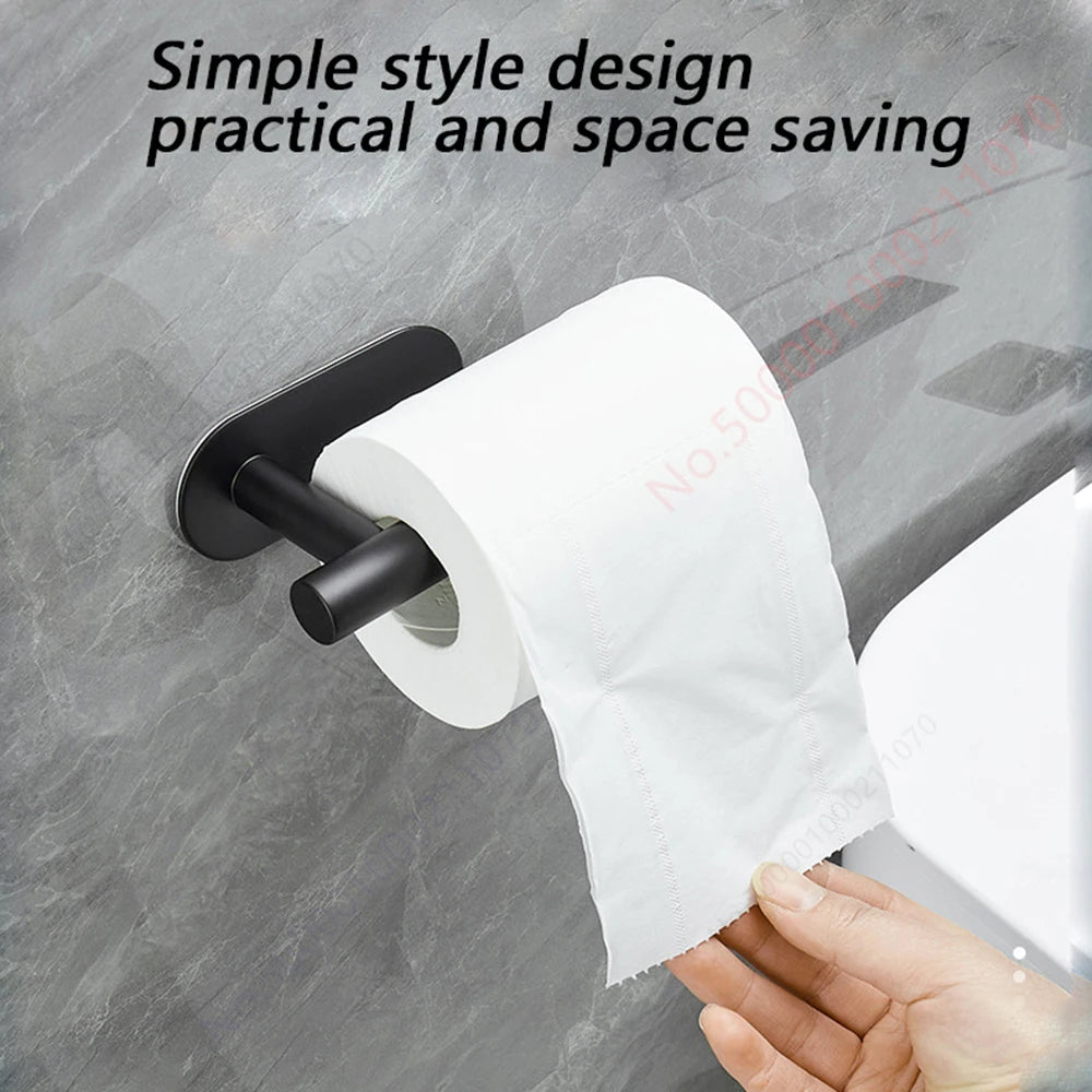 Portarrollos de Papel Sin Taladro | Acero Inoxidable Baño y Cocina