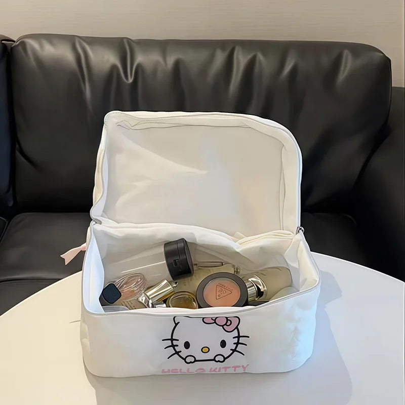 Neceser Kitty Kawaii | Bolsa Cosmética Grande para Mujer