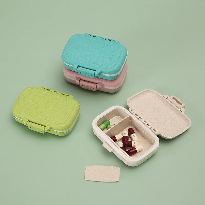 Pastillero Mini Portátil | 3 Compartimentos para Viaje y Bolso