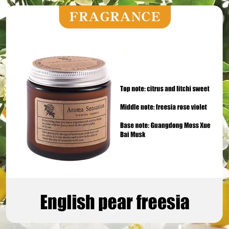 Vela Aromática de Soja en Vaso | Varios Aromas | Decoración Hogar