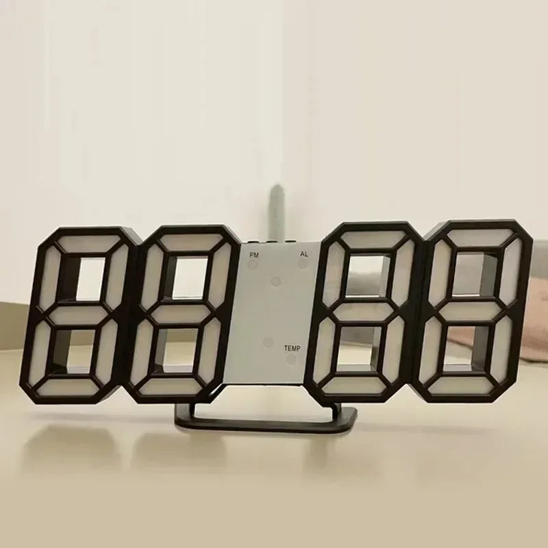 Reloj de Pared Digital LED | Decoración Salón y Dormitorio