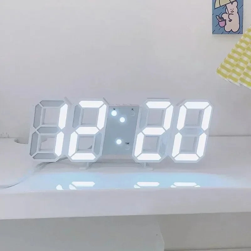 Reloj de Pared Digital LED | Decoración Salón y Dormitorio