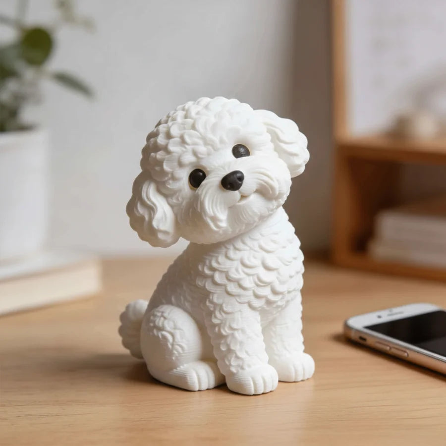 Figura Decorativa Perrito | Miniaturas para Escritorio y Hogar